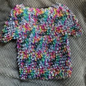 Vintage stretchy blouse